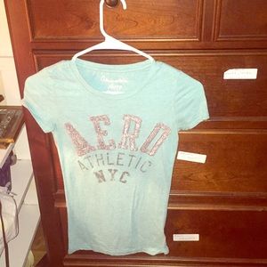 Light blue Aeropostale shirt